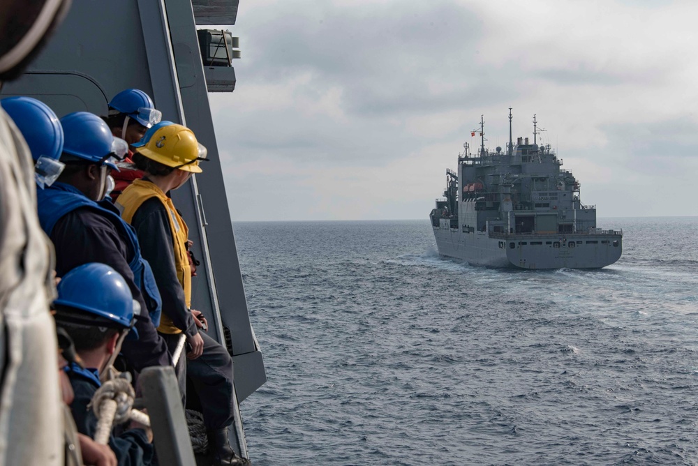 USS New Orleans Underway Replenishment Certification