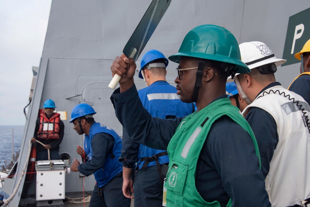 USS New Orleans Underway Replenishment Certification