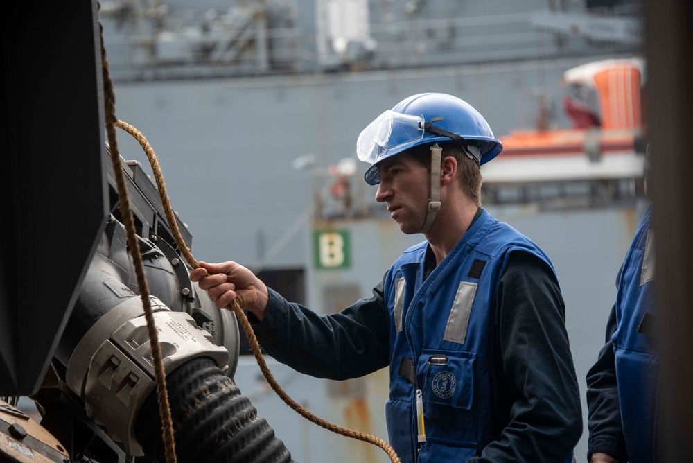 USS New Orleans Underway Replenishment Certification