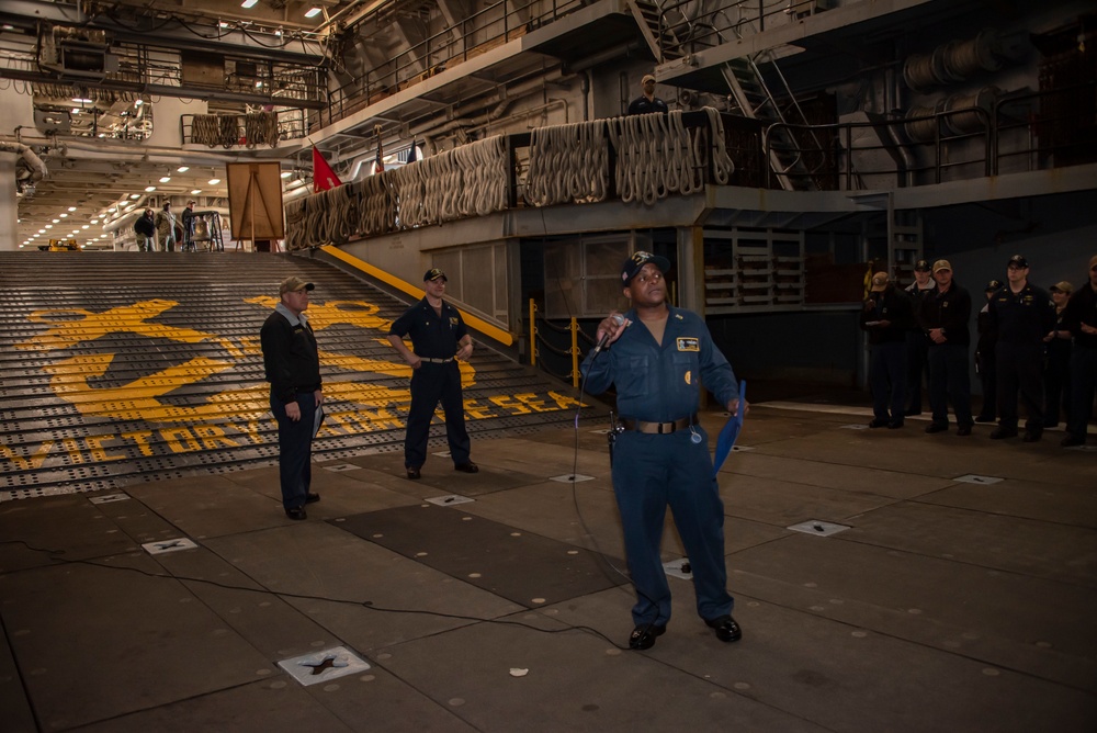 USS New Orleans All Hands Call