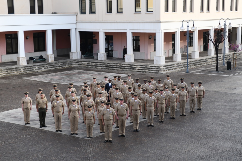 NSA NAPLES CELEBRATES 129TH CPO BIRTHDAY