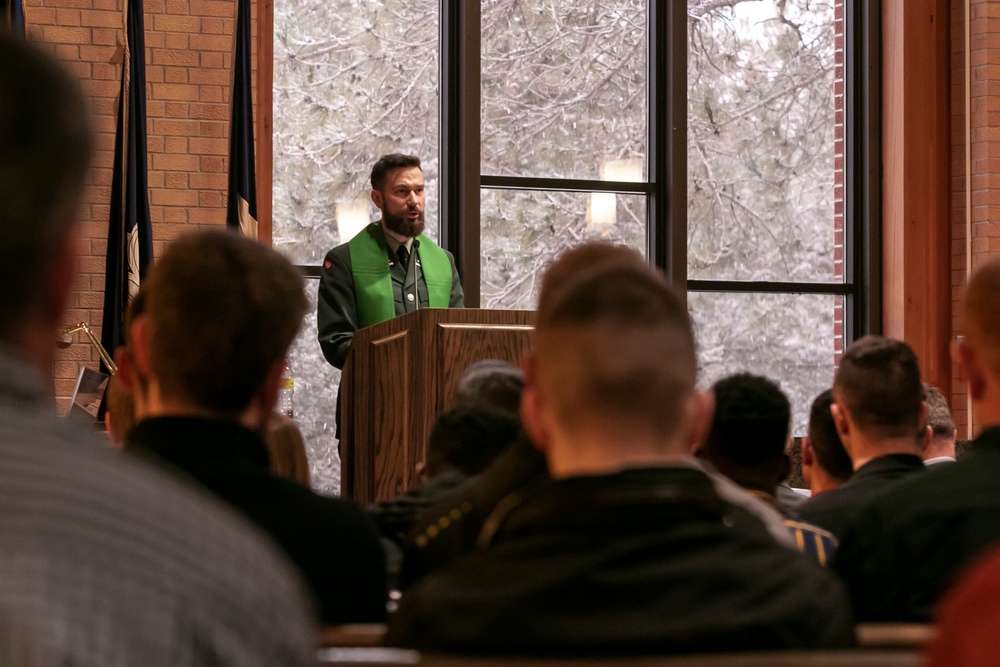 Norway, U.S. joint chapel service at Camp Ripley