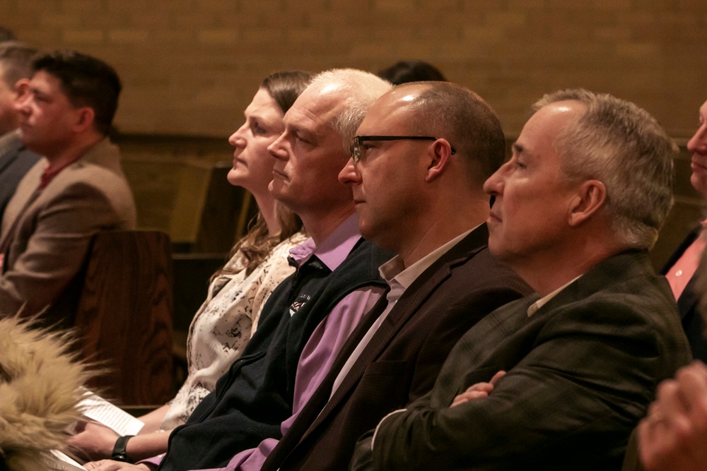 Norway, U.S. joint chapel service at Camp Ripley