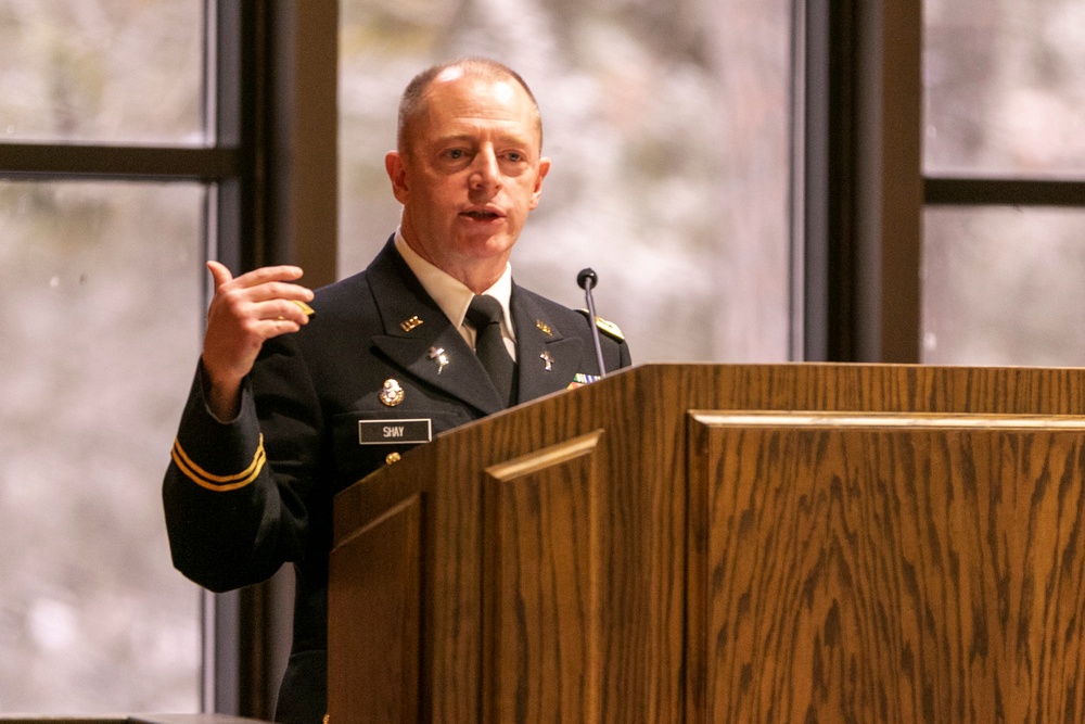 Norway, U.S. joint chapel service at Camp Ripley