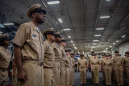 The Harry S. Truman Carrier Strike Group is on a scheduled deployment in the U.S. Sixth Fleet area of operations in support of naval operations to maintain maritime stability and security.