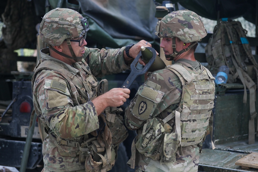 25th Division Artillery Provides Fire Support to Combined Arms Live Fire Exercise during Balikatan 22