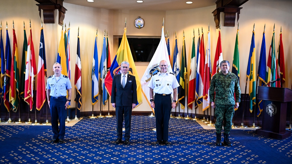 IADC Leadership farewells OAS Ambassador Carlos Játiva Naranjo