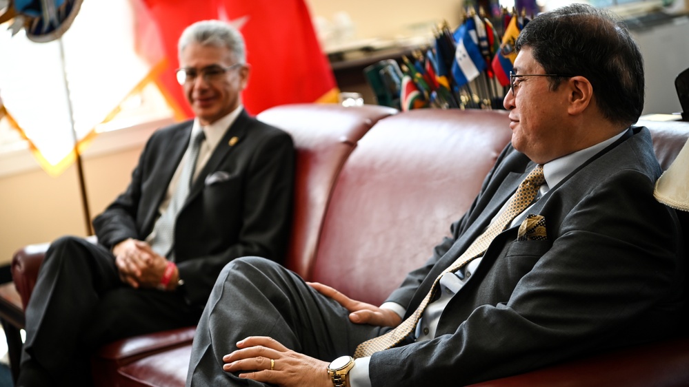 IADC Leadership farewells OAS Ambassador Carlos Játiva Naranjo