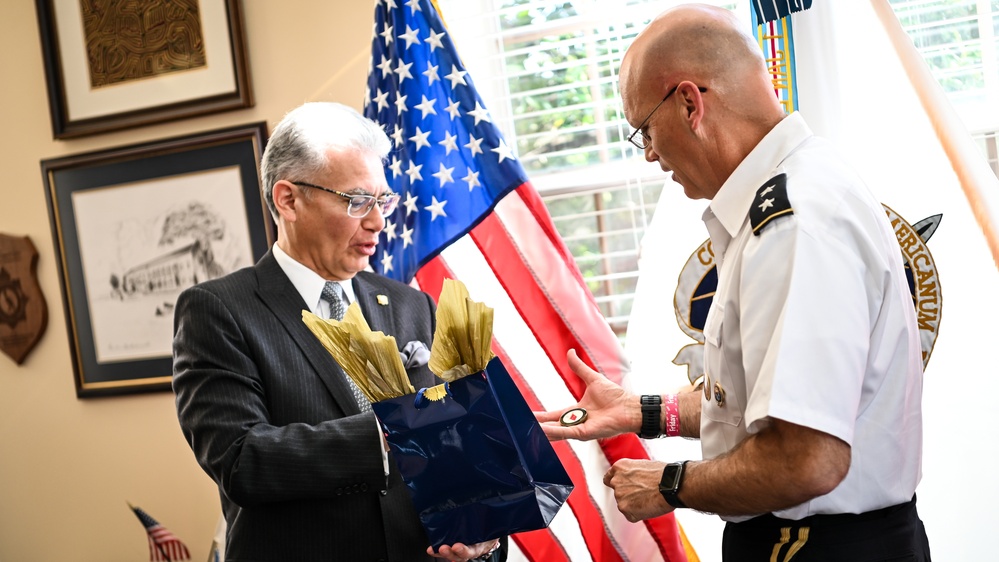 IADC Leadership farewells OAS Ambassador Carlos Játiva Naranjo