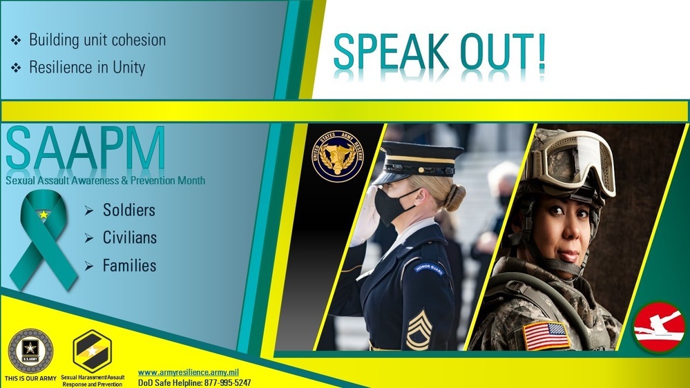 84th Training Command recognizes Sexual Assault Awareness and Prevention Month