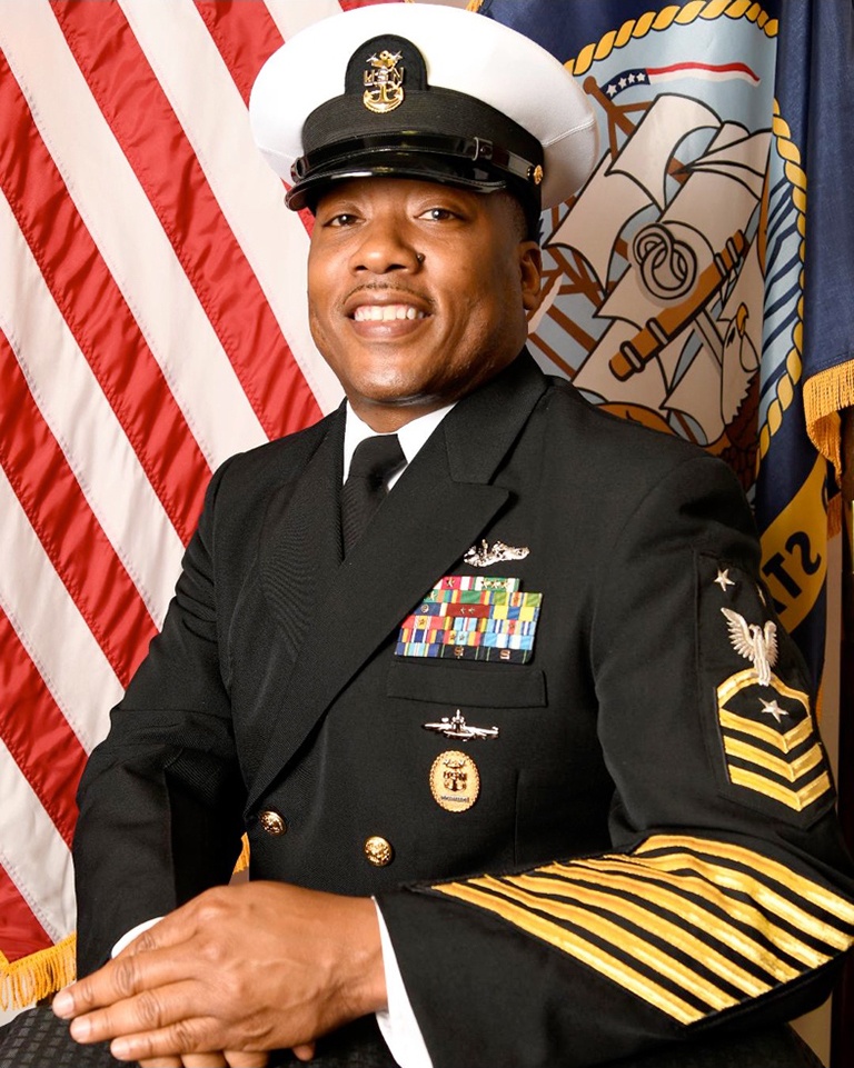 NTAG Carolina's Command Master Chief - CMDCM (SS) Christopher Leggett