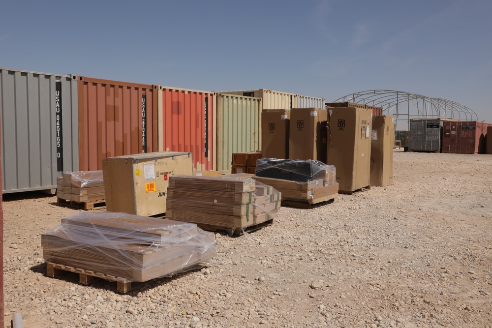 Equipment Divestment at Al Asad Air Base, Iraq