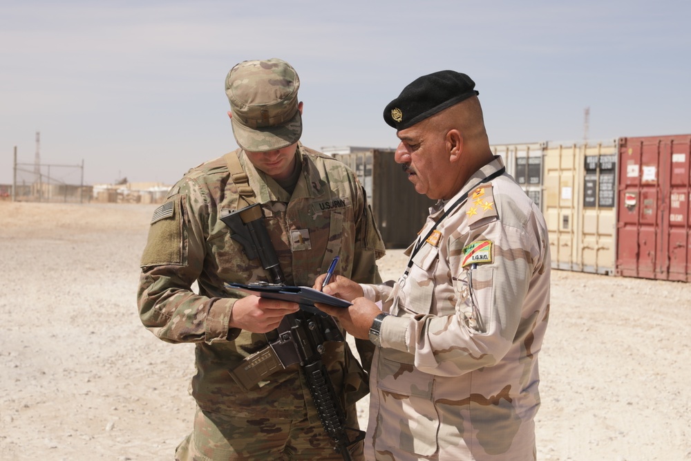Equipment Divestment at Al Asad Air Base, Iraq