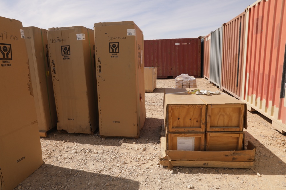 Equipment Divestment at Al Asad Air Base, Iraq