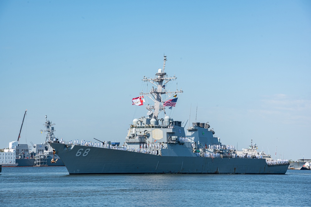 NAVSUP supports USS Donald Cook, USS The Sullivans during Copenhagen port visit