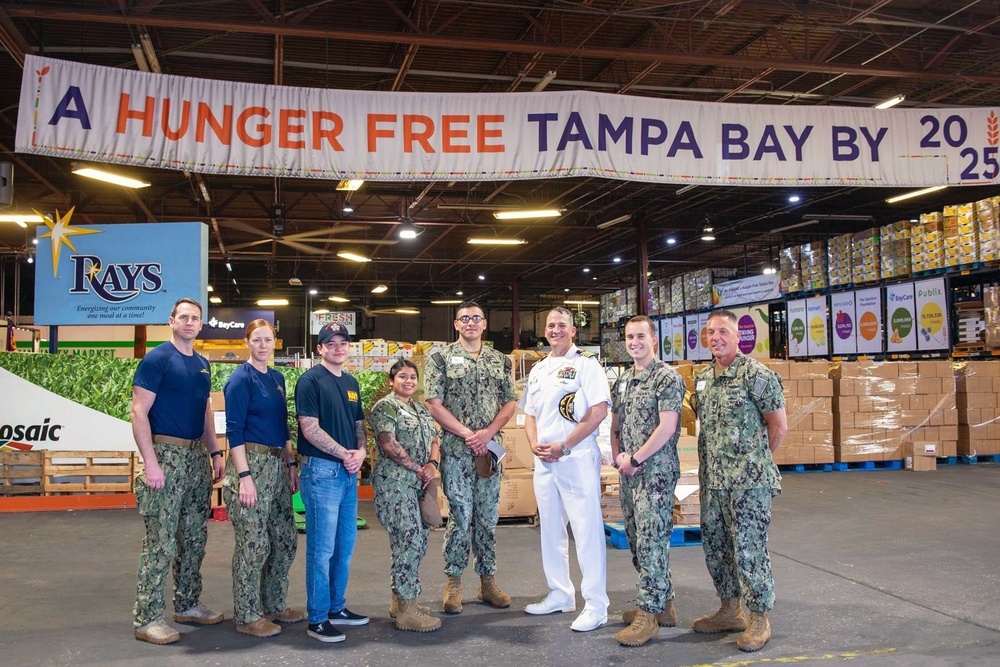 USS Florida Sailors Bring Sunshine to Tampa Navy Week