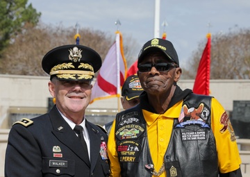 Honoring Retired Command Sgt. Maj. Joshua Perry