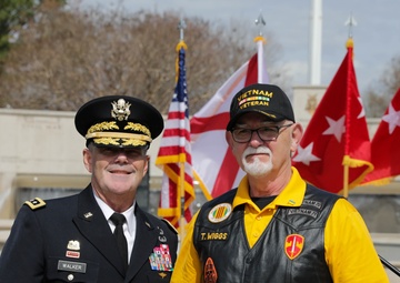 Honoring Retired Staff Sgt. Tracy Wiggs