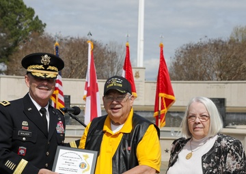 Honoring Retired Sgt. Jerry Cox