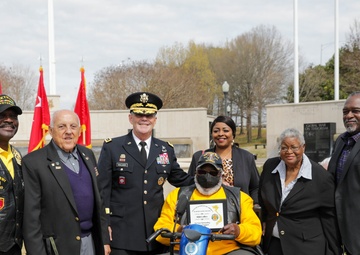 Honoring Retired Sgt. Bib Collier