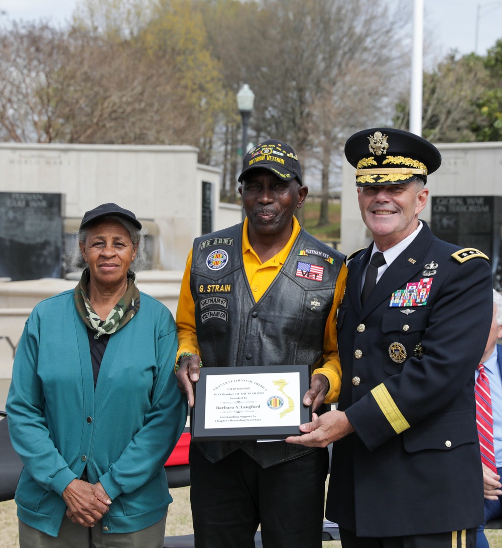 Honoring Retired Sgt. Glen Strain