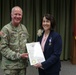 Executive assistant to eight TAGs retires
