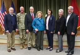 Executive assistant to eight TAGs retires