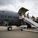 Aeromedical Evacuation Initial Qualification course Airmen train on NJANG aircraft