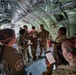Aeromedical Evacuation Initial Qualification course Airmen train on NJANG aircraft