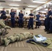 U.S. Coast Guard trains with 1st SFG (A) Green Berets on casualty care, rough water operations near Cape Disappointment