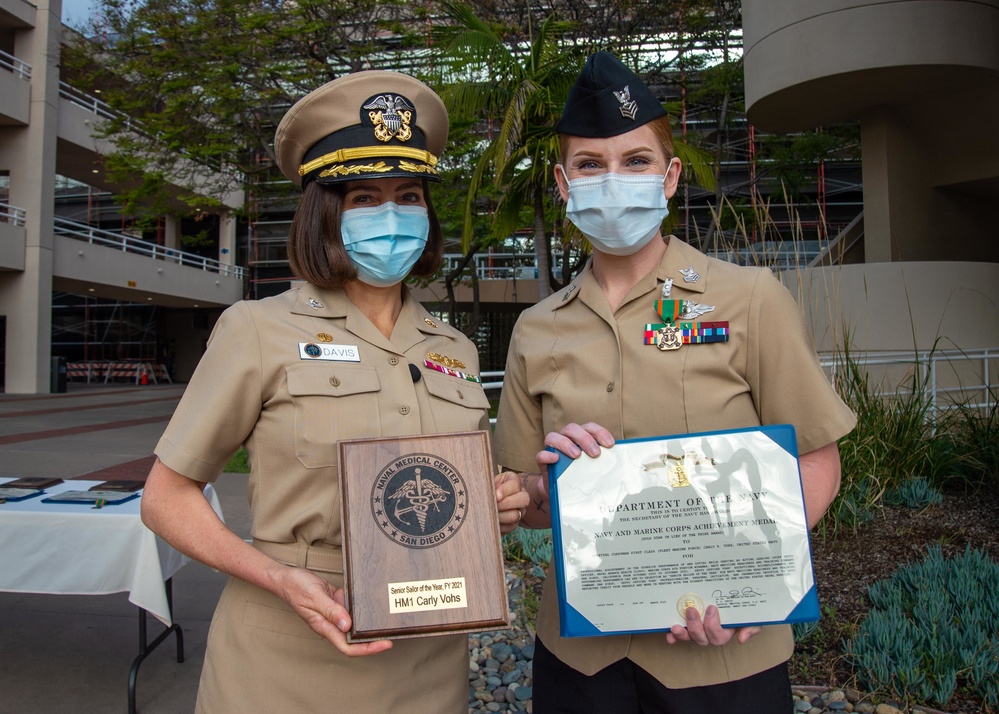 NMRTC San Diego Awards Sailors