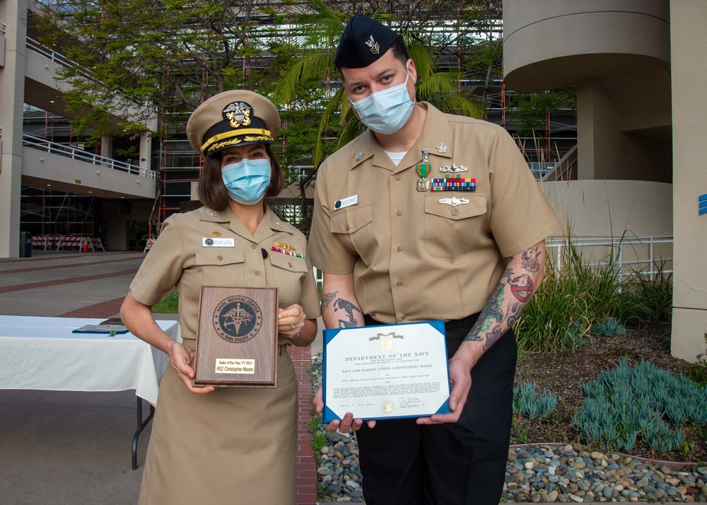 NMRTC San Diego Awards Sailors