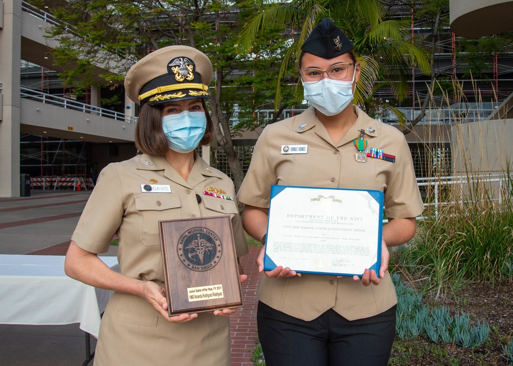 NMRTC San Diego Awards Sailors