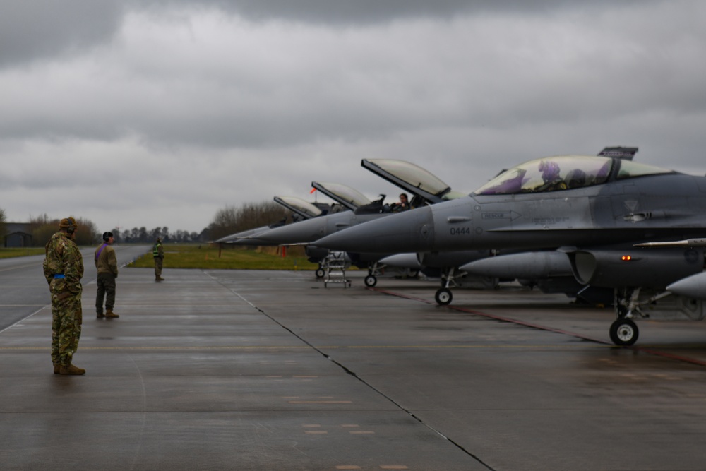 31st FW participates in Frisian Flag 22