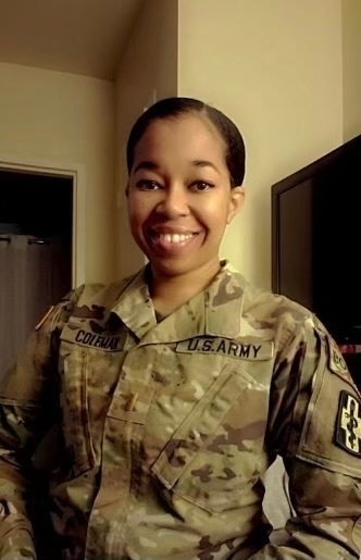 1st Lt. Cyntkaille Coleman