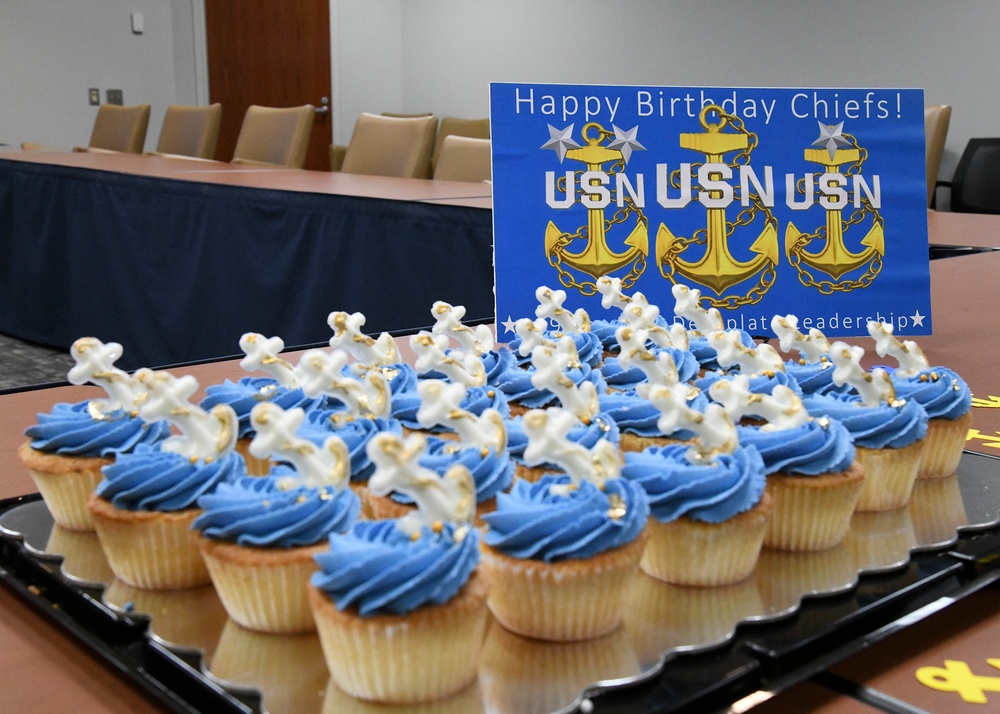 Naval Information Forces Chief’s Mess celebrated the 129th birthday of the rank of Chief Petty Officer.