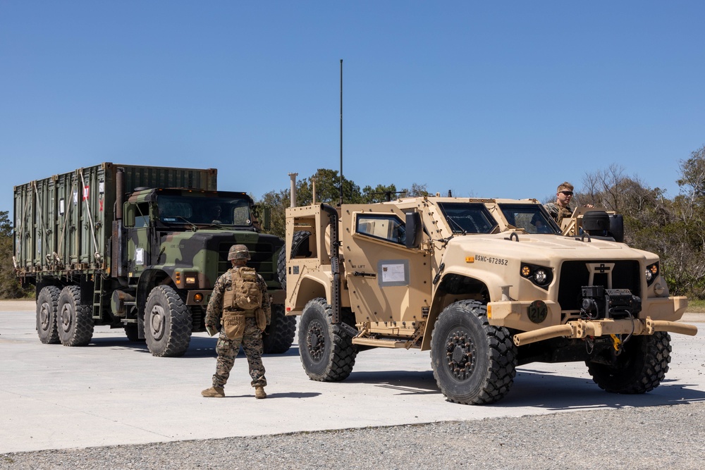 Combat Logistics Battalion 22 conducts battalion field exercise