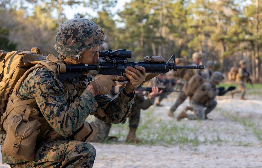 Combat Logistics Battalion 22 conducts battalion field exercise