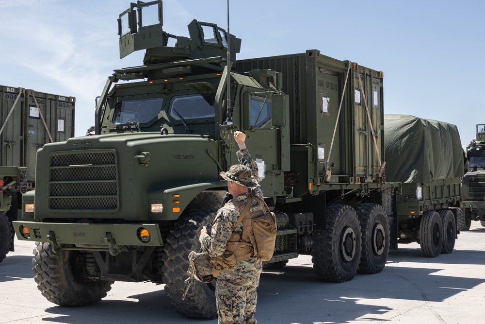 Combat Logistics Battalion 22 conducts battalion field exercise