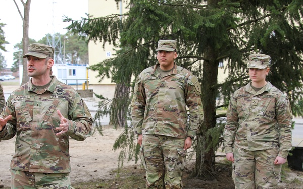 1ABCT leadership recognize Soldier's achievements during Atlantic Resolve