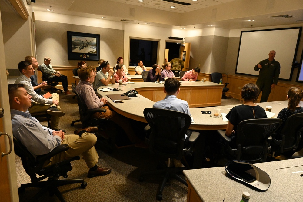 PACAF engages with Graduate students for Security Studies Program