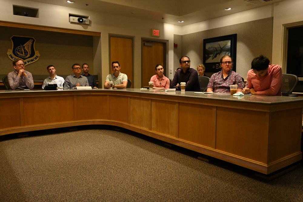 PACAF engages with Graduate students for Security Studies Program