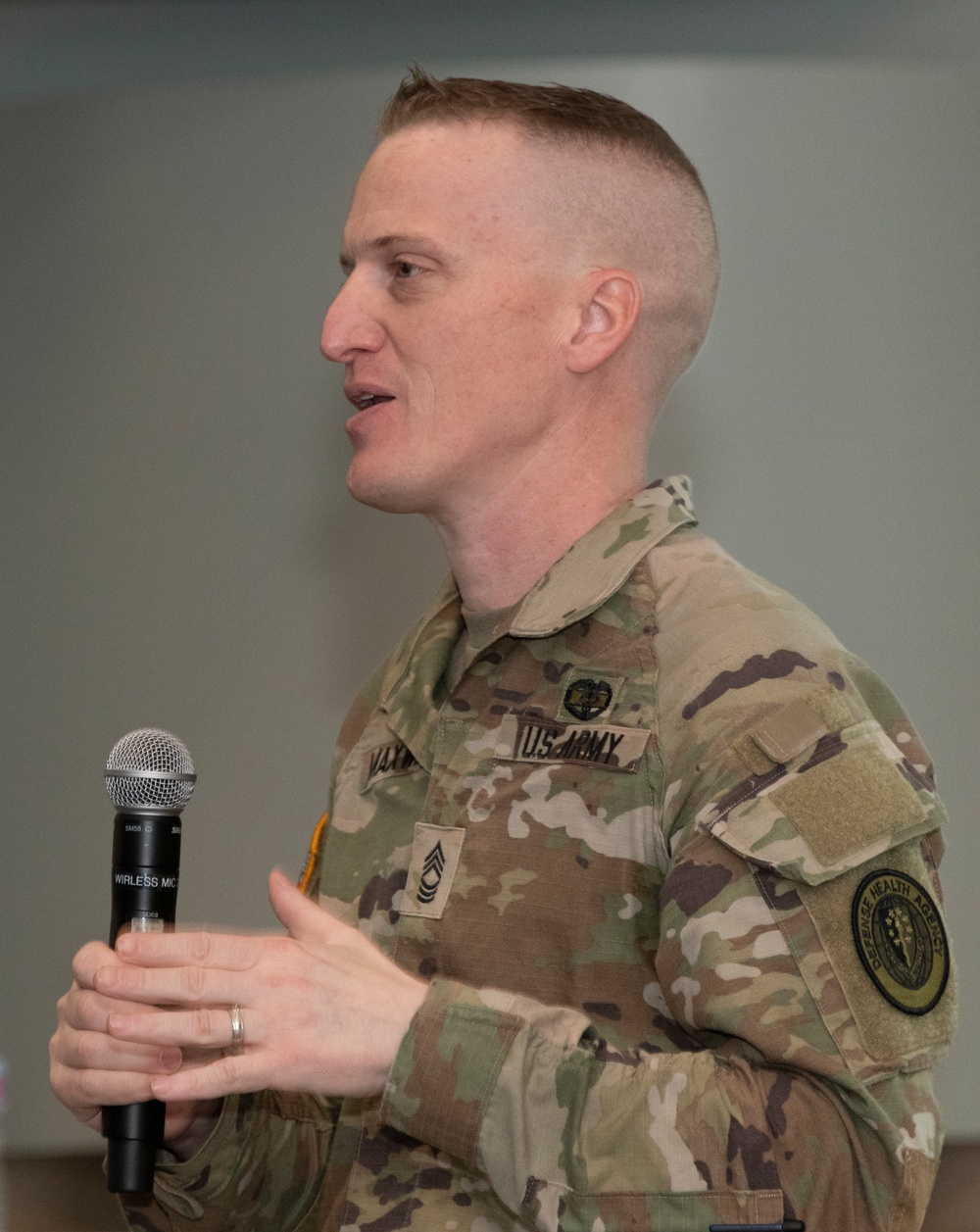 Brig Gen Fligge visits Travis AFB