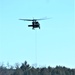 Federal, state agencies partner for fire-suppression training with Black Hawks at Fort McCoy