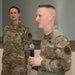 Brig Gen Fligge visits Travis AFB