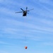 Federal, state agencies partner for fire-suppression training with Black Hawks at Fort McCoy