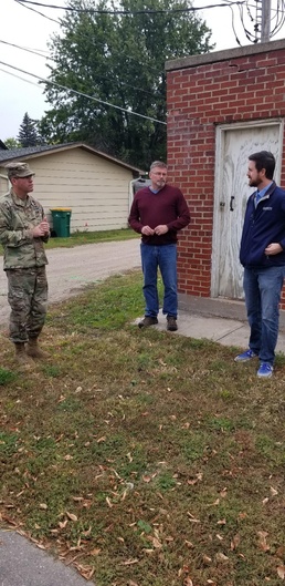 Corps and Kindred, North Dakota, break ground on sanitary sewer project