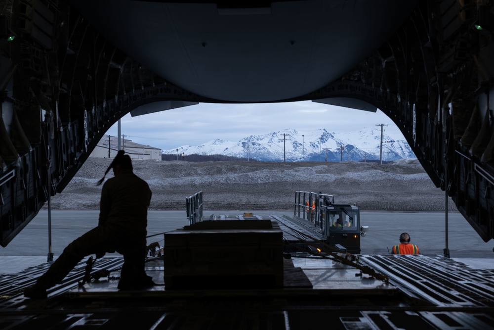 517th Airlift Squadron C-17 Globemaster III participates in Polar Force