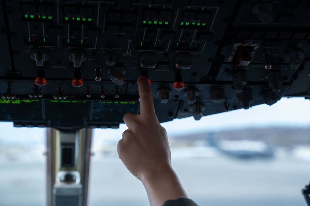 517th Airlift Squadron C-17 Globemaster III participates in Polar Force