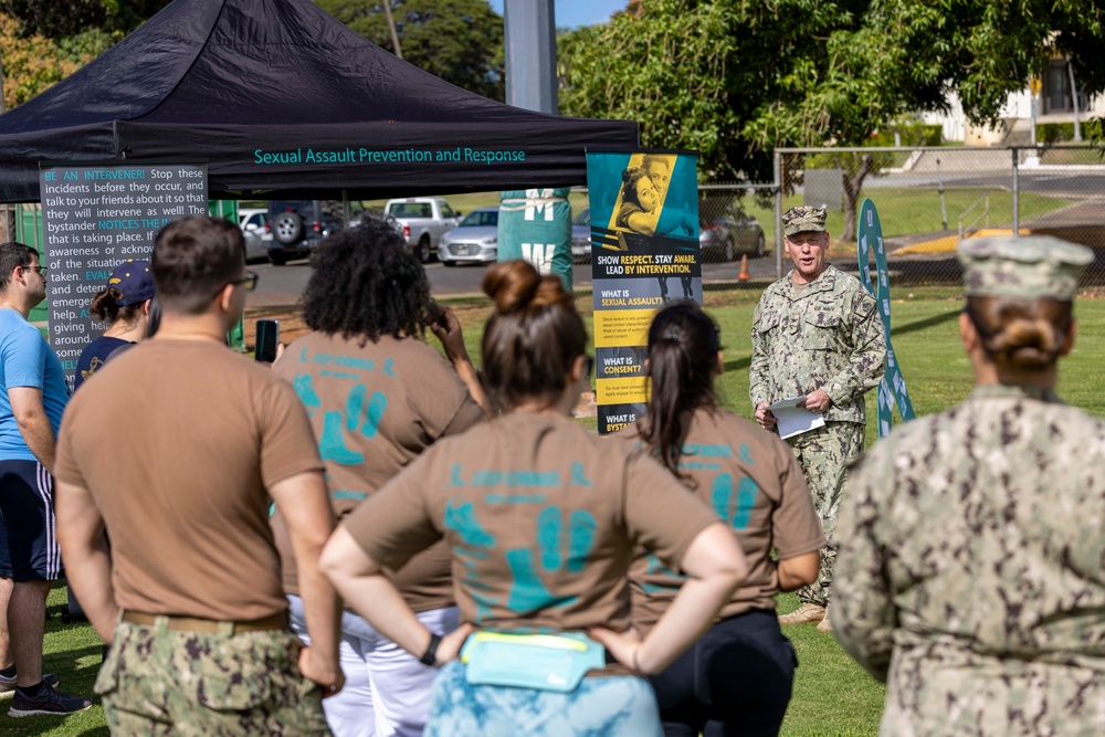 Joint Base Pearl Harbor-Hickam Hosts SAAPM Walk